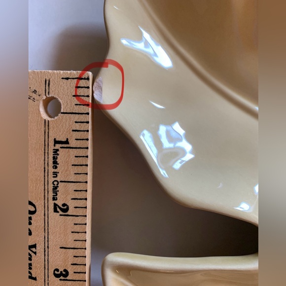 Ceramic Leaf Serving Platter - Picture 15 of 15